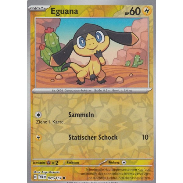 Eguana 070/167 REVERSE HOLO