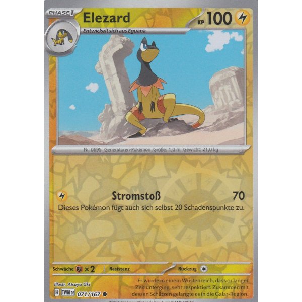 Elezard 071/167 REVERSE HOLO
