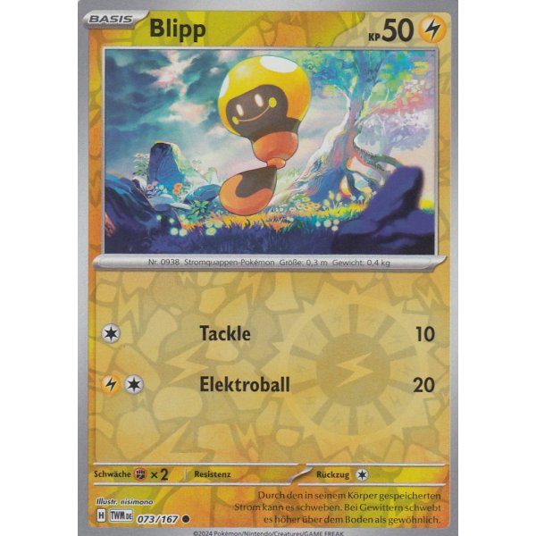 Blipp 073/167 REVERSE HOLO