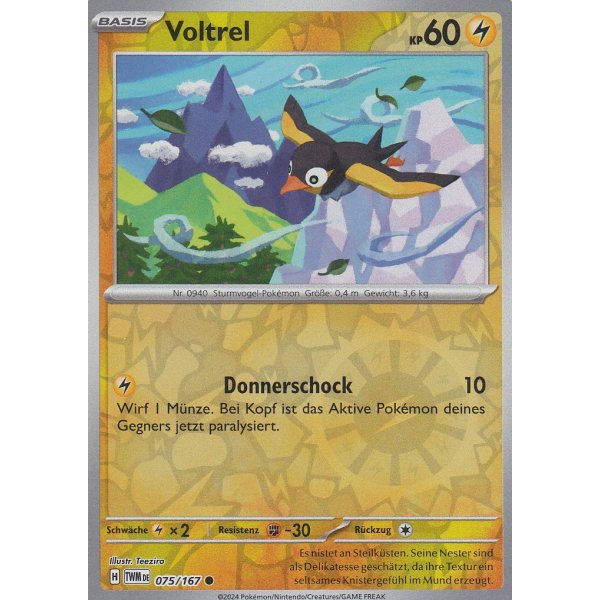 Voltrel 075/167 REVERSE HOLO