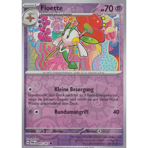 Floette 087/167 REVERSE HOLO
