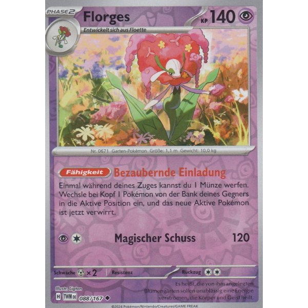 Florges 088/167 REVERSE HOLO