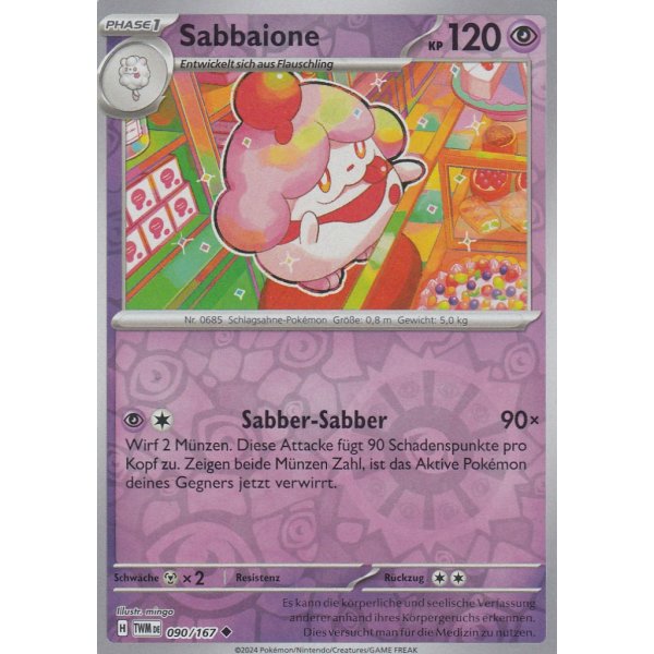 Sabbaione 090/167 REVERSE HOLO