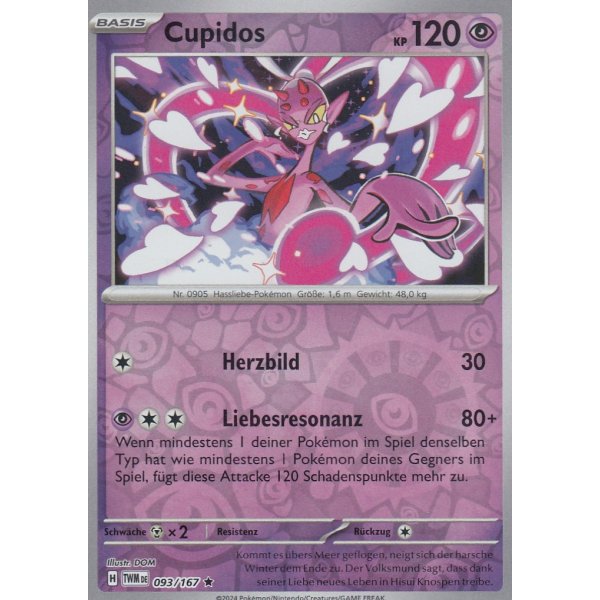 Cupidos 093/167 Holo REVERSE HOLO