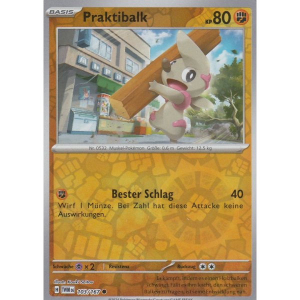Praktibalk 103/167 REVERSE HOLO