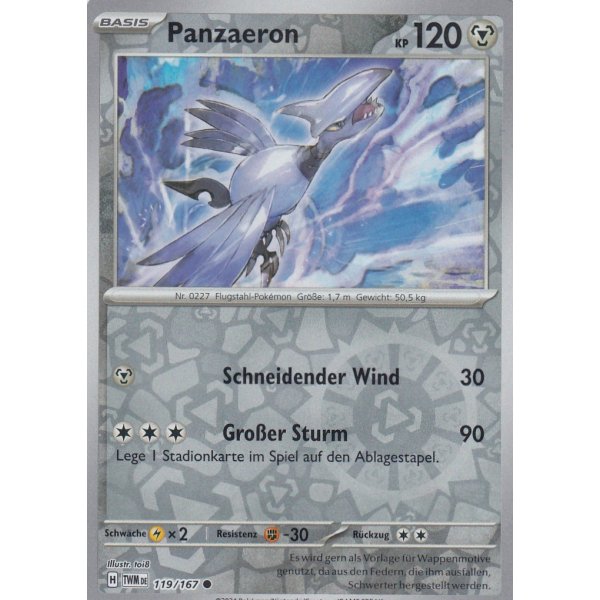Panzaeron 119/167 REVERSE HOLO