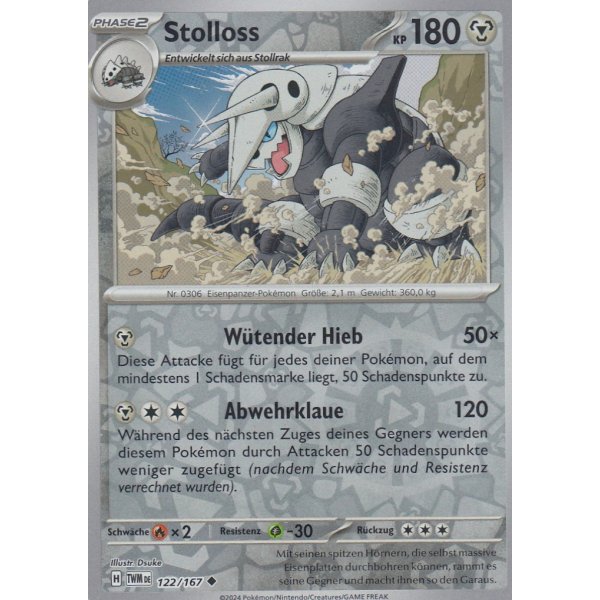 Stolloss 122/167 REVERSE HOLO
