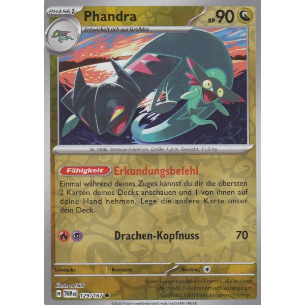 Phandra 129/167 REVERSE HOLO