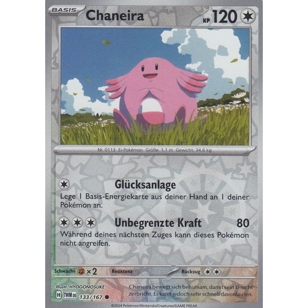 Chaneira 133/167 REVERSE HOLO