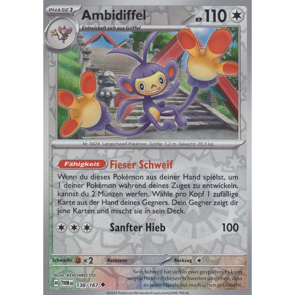 Ambidiffel 138/167 REVERSE HOLO