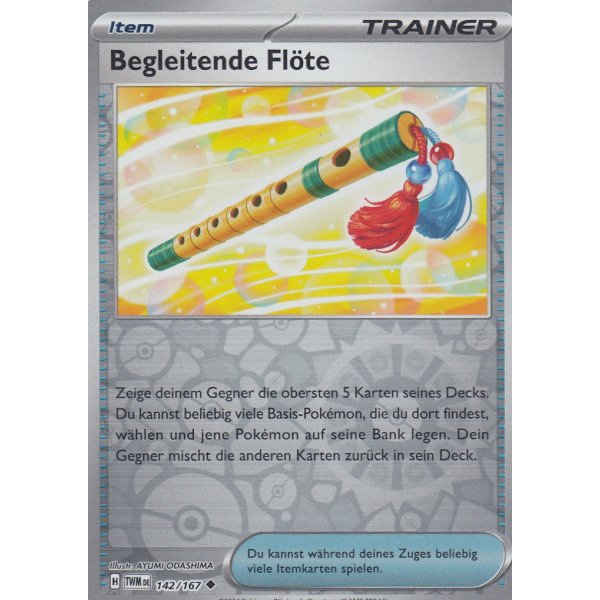 Begleitende Fl&ouml;te 142/167 REVERSE HOLO