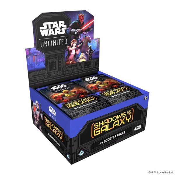 Star Wars: Unlimited - Shadows of the Galaxy Booster Display (englisch)
