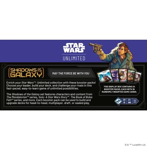Star Wars: Unlimited - Shadows of the Galaxy Booster Display (englisch)