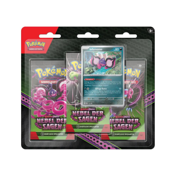 Karmesin &amp; Purpur Nebel der Sagen 3-Pack Blister - Infamomo (deutsch)