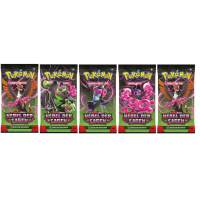 Karmesin & Purpur Nebel der Sagen 5x Booster (deutsch)