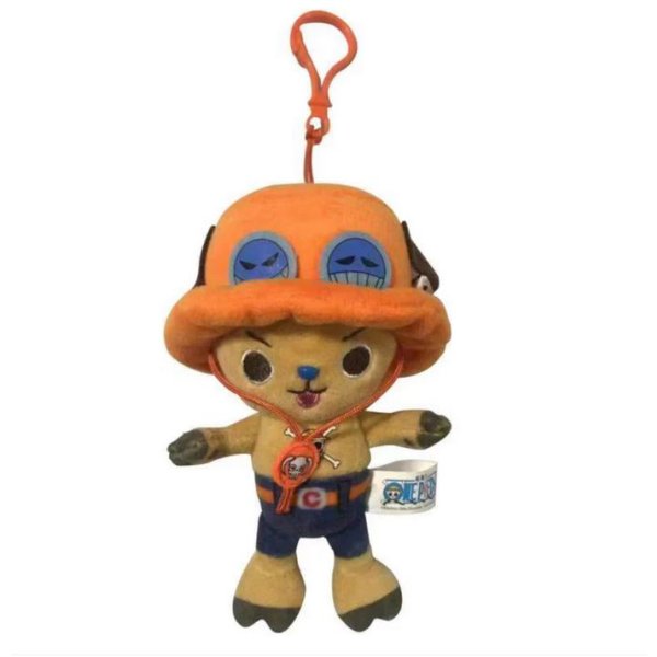 One Piece Chopper X Ace Pl&uuml;schfigur 11 cm - Schl&uuml;sselanh&auml;nger