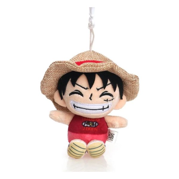 One Piece Ruffy Pl&uuml;schfigur 11 cm - Schl&uuml;sselanh&auml;nger