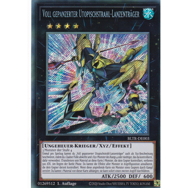 Voll Gepanzerter Utopischstrahl-Lanzentr&auml;ger BLTR-DE003