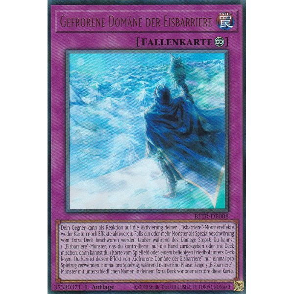 Gefrorene Dom&auml;ne der Eisbarriere BLTR-DE008
