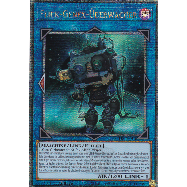 Flick-Genex-&Uuml;berwacher BLTR-DE010 (Quarter Century Secret Rare)