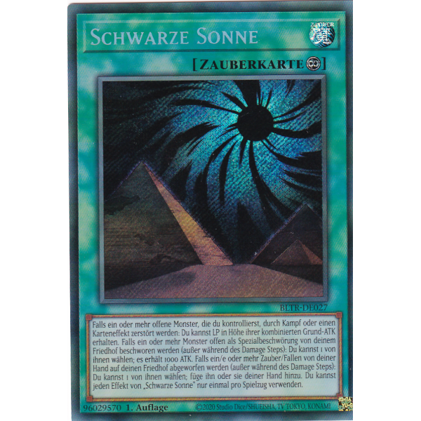 Schwarze Sonne BLTR-DE027