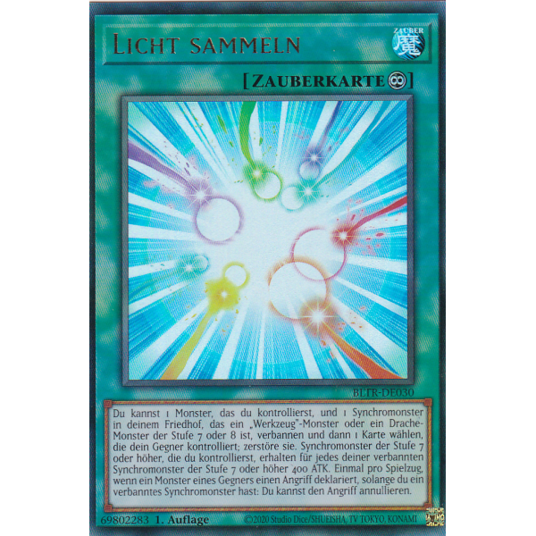Licht Sammeln BLTR-DE030