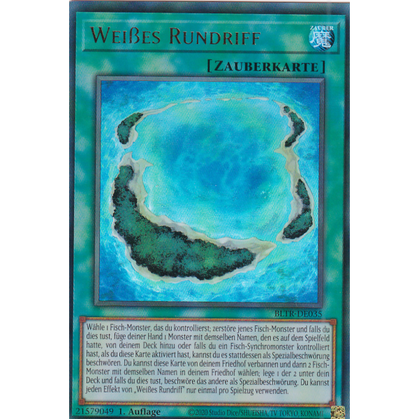 Wei&szlig;es Rundriff BLTR-DE035