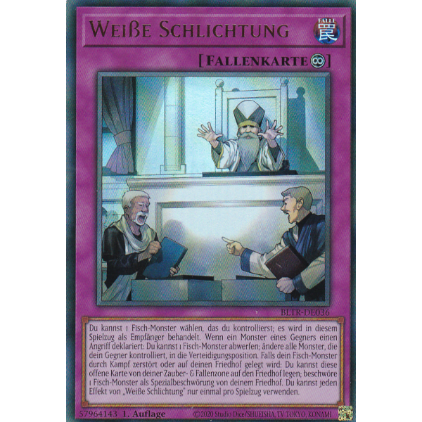 Wei&szlig;e Schlichtung BLTR-DE036