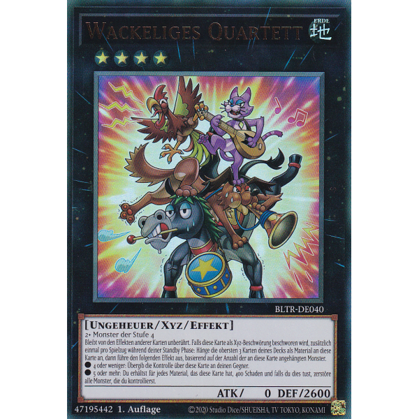 Wackeliges Quartett BLTR-DE040