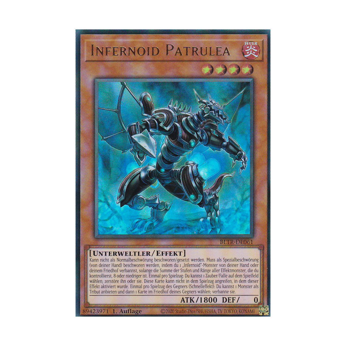 Infernoid Harmadik Yu-Gi-Oh! Infernoid Patrulea OP01-EN005 - Super Rare Card,  Only 3 Available! Fifth Hope Yugioh