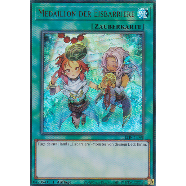 Medaillon der Eisbarriere (alternate art) BLTR-DE098