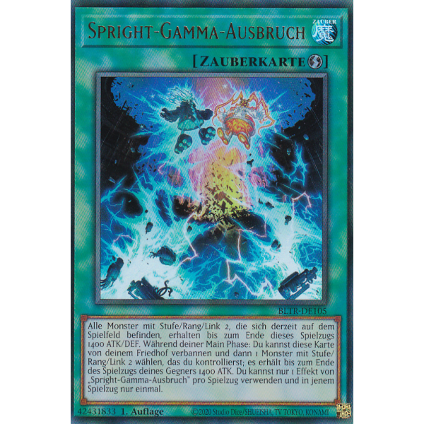 Spright-Gamme-Ausbruch BLTR-DE105