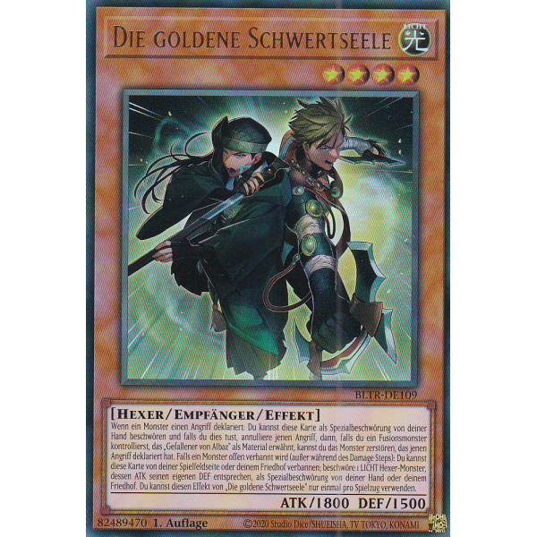 Die Goldene Schwertseele BLTR-DE109