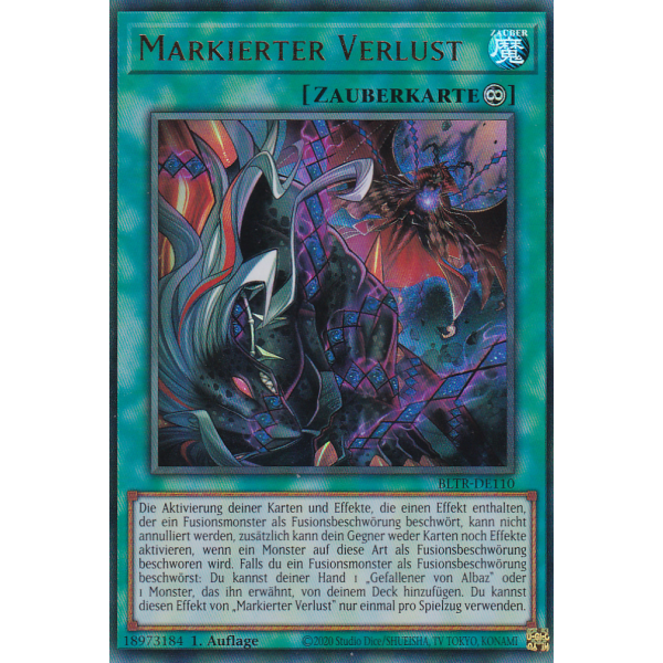 Markierter Verlust BLTR-DE110