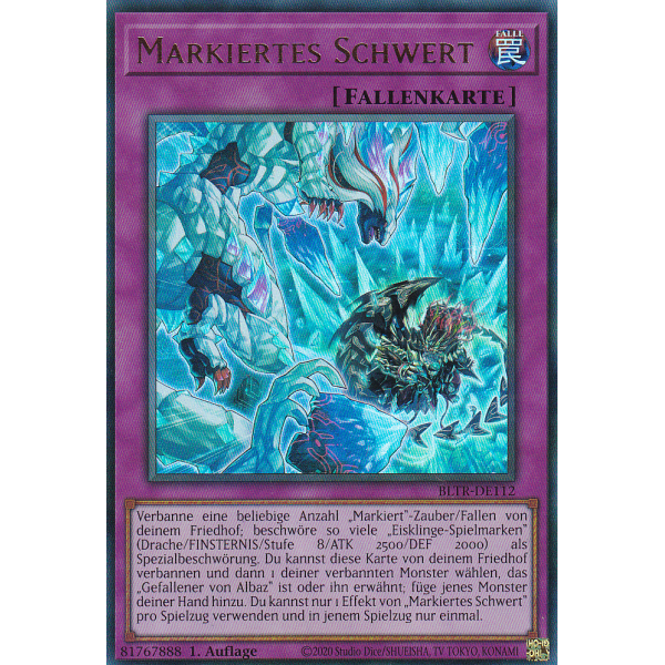 Markierters Schwert BLTR-DE112