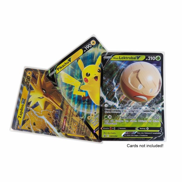 Arkero-G Jumbo Size Soft Sleeves (f&uuml;r XXL Pokemon Karten) - 100 St&uuml;ck