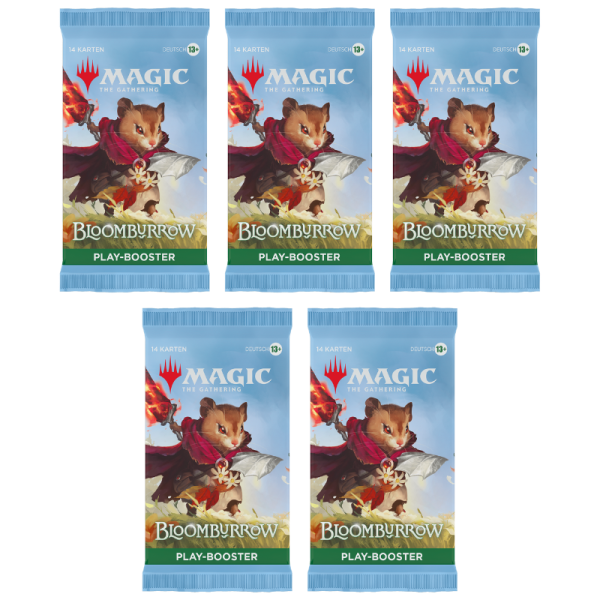 Bloomburrow Play Booster (5 Packs, deutsch)