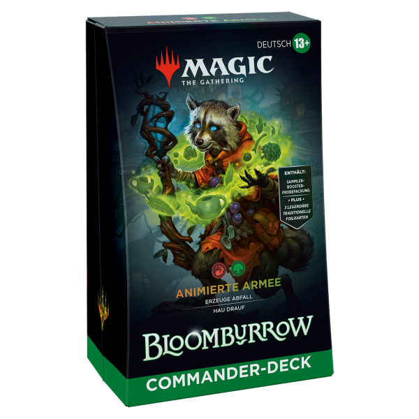Bloomburrow Commander Deck - Animierte Armee (deutsch)