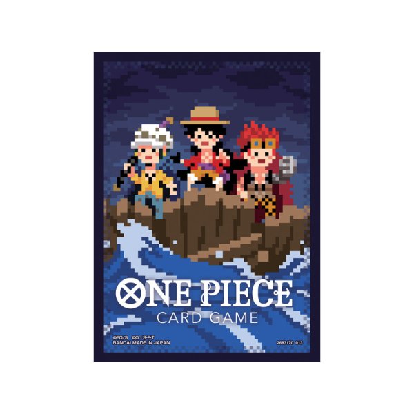 One Piece Card Game Standard Sleeves - Three Captains Dot (70 Kartenh&uuml;llen)