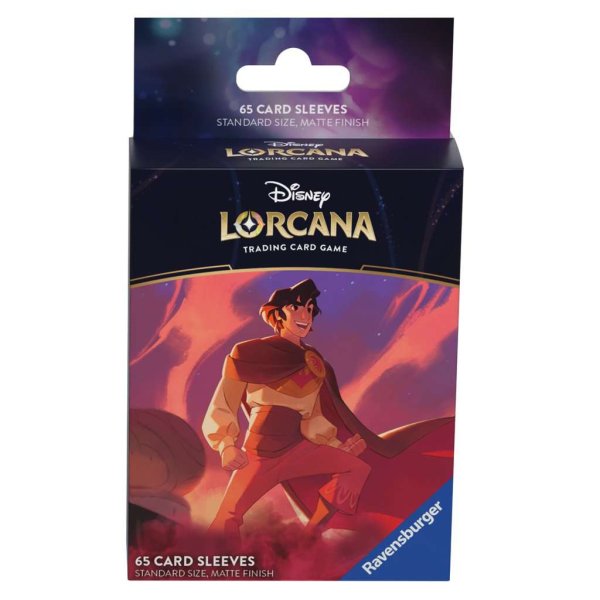 Disney Lorcana: Himmelsleuchten - Kartenh&uuml;llen Aladdin