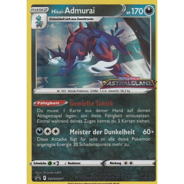 Hisui-Admurai SWSH207