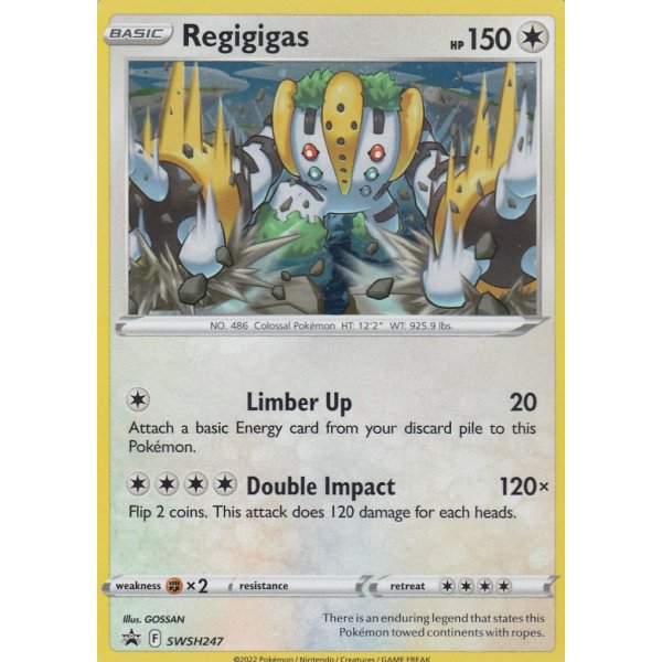 Regigigas SWSH247 Englisch