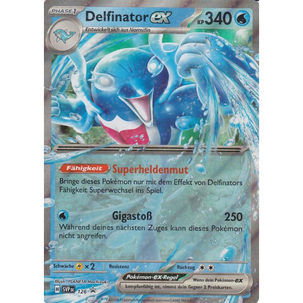 Delfinator ex SVP126 PROMO XXL OVERSIZED/&Uuml;BERGRO&szlig;