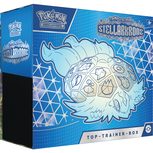 Karmesin &amp; Purpur Stellarkrone Top Trainer Box (deutsch)