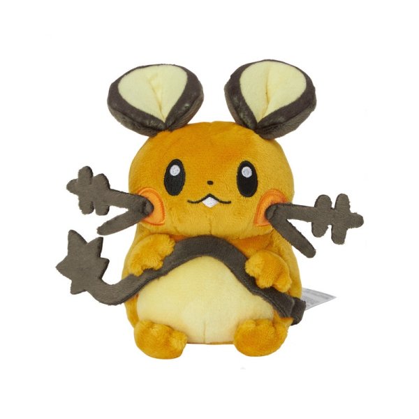 Dedenne Pl&uuml;schfigur 10 cm - Pokemon Fit Kuscheltier