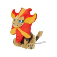Pyroleo (m&auml;nnlich) Pl&uuml;schfigur 12 cm - Pokemon...