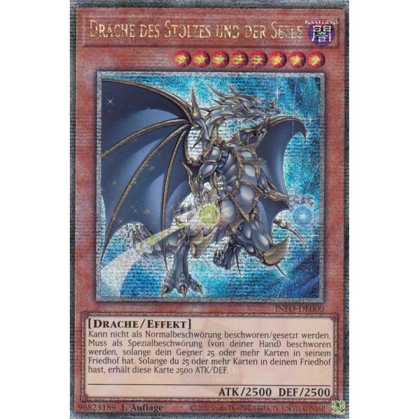 Drache des Stolzes und der Seele INFO-DE000 (Quarter Century Secret Rare)