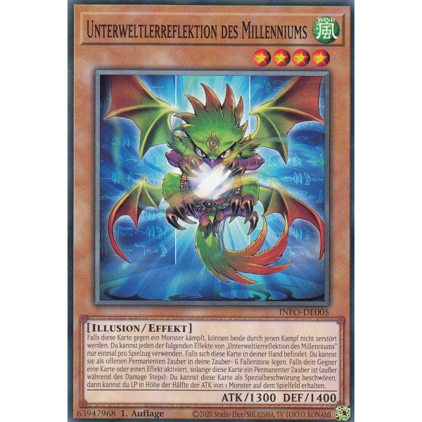 Unterweltlerreflektion des Millenniums INFO-DE005