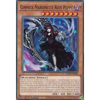 Gimmick-Marionette rote Puppe INFO-DE008