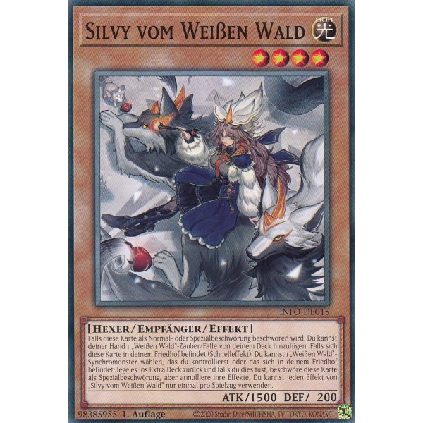 Silvy vom wei&szlig;en Wald INFO-DE015
